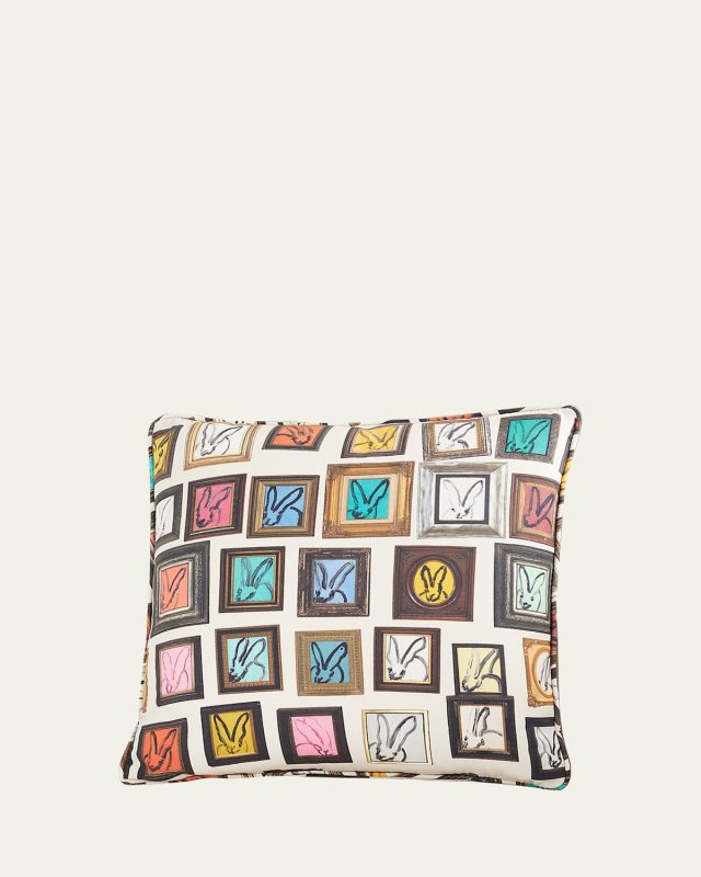 Hunts Studio Cotton Pillow